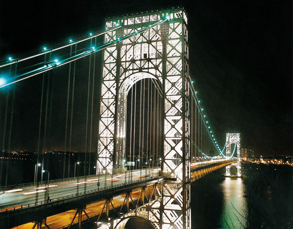 PANYNJ George Washington Bridge LED Lighting