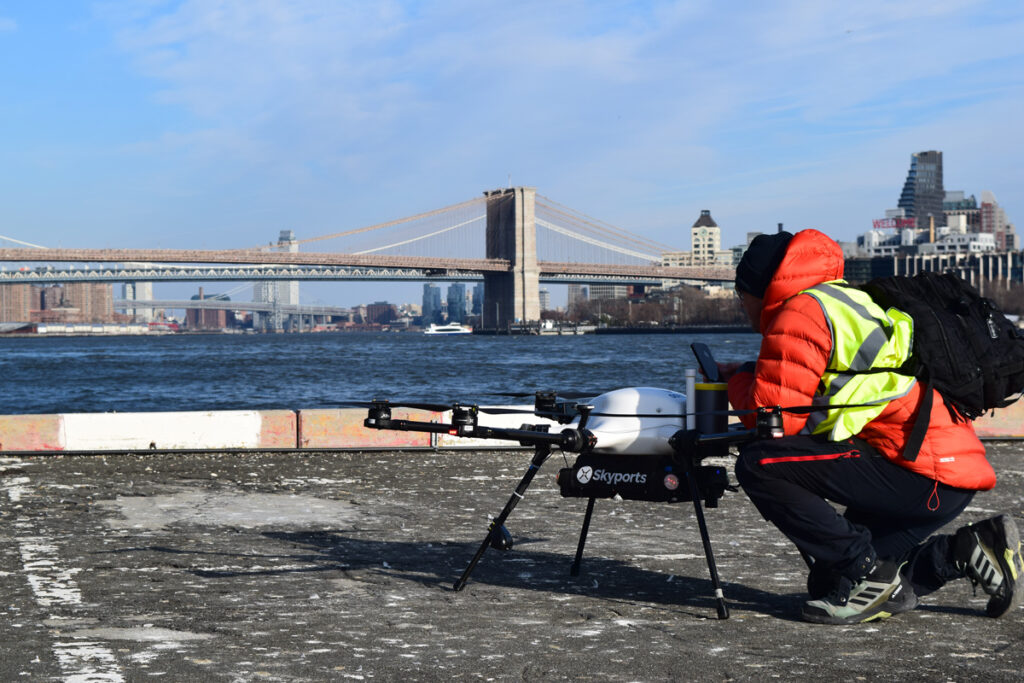 Partnership with U.K.-Based Drone Operator Follows Earlier Test Flights of Small Autonomous Uncrewed Aircraft to Assess Viability of Cross-River Cargo Drone Routes for Middle-Mile Cargo Delivery