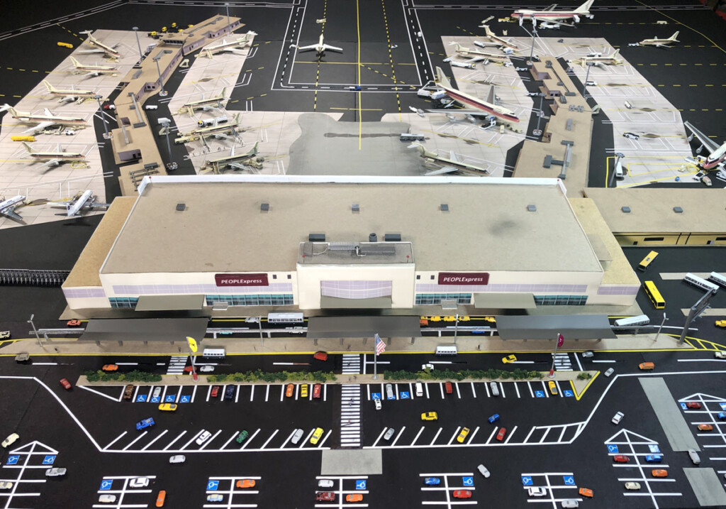 The Roaring Eighties at Newark International Airport New York Airport PEOPLExpress 1 Metropolitan Airport News