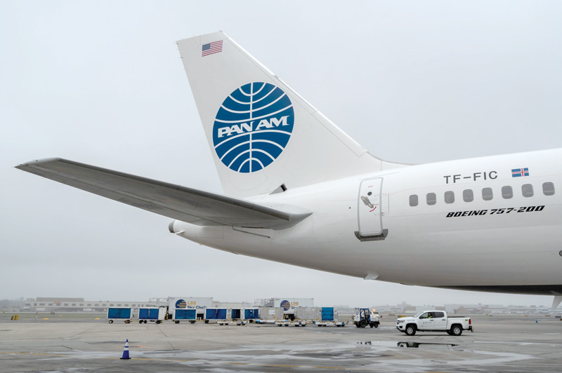 Pan Am JFK 757 Tail Metropolitan Airport News