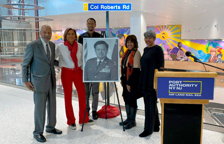 Port Authority Commemorates Local Hero With Street Naming at Newark Liberty International Airport