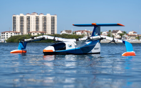 REGENT Completes World’s First All-Electric Seaglider Flight Unlocking a New Era of Maritime Mobility Seaglider technical demonstrator