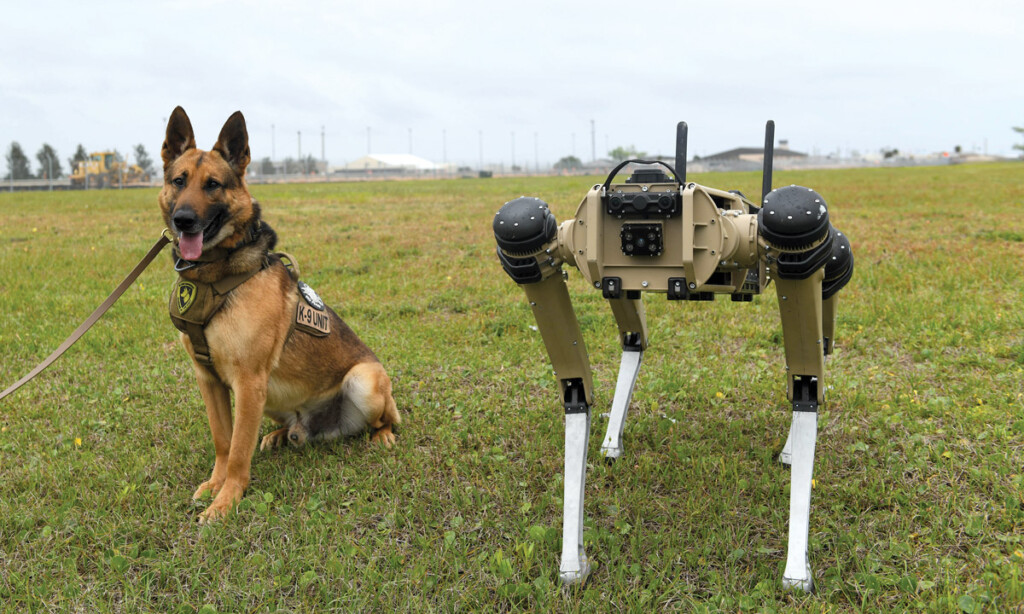 ROBOT DOGS ON THE PROWL Metropolitan Airport News