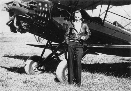 Henson Airlines and Its Code-Share Operations Richard Henson in his early flying days.