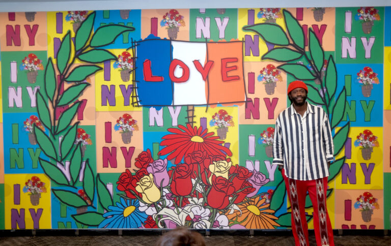 New Art Exhibit By Renowned Brooklyn Artist at Terminal 7 at JFK New Wall Murals at JFK's Terminal 7