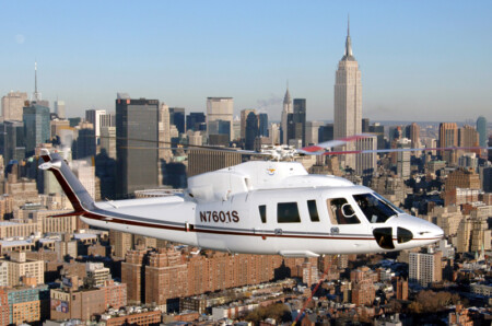 Sikorsky’s AAG and BLADE Announce Agreement for On-Demand Urban Mobility Option in New York City Using Sikorsky S-76 Helicopter Sikorsky Blade S-76 NYC