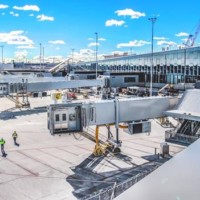 Skanska USA Celebrates Opening of First New Gates in LaGuardia Airport Redevelopment New York Airport Skanska USA LaGuardia Airport