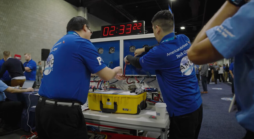 Spinning wrenches, winning trophies