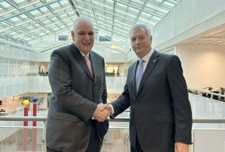 Theo Panagiotoulias (Left) and Michael Rousseau (Right).