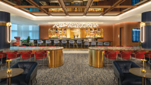 The Capital One Lounge at Terminal 4