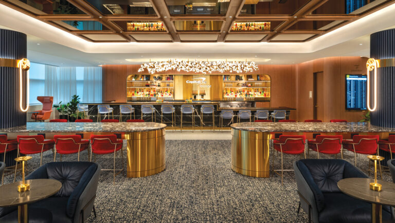 A Look at the JFKIAT/T4 Lounges The Capital One Lounge at Terminal 4