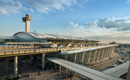 JFK Airport Terminal 4 Exterior