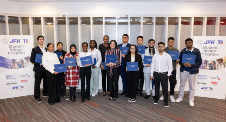 JFK T8 Partners, Project Destined, and York College Team up for Student Airport Bridge Program T8 York College Airbridge Program