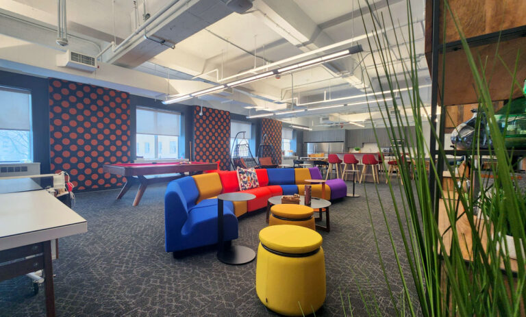TONAB Architecture Completes Extensive Renovation Project for Building 111 of the JFK Redevelopment Program TONAB Architecture Interior Building 111 JFK 002 Metropolitan Airport News