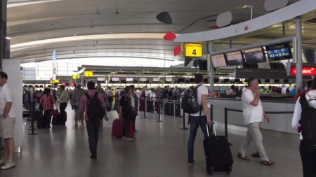 Terminal-4 JFK Airport NY Crowd-Vision