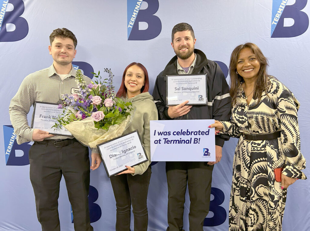 LaGuardia Airport Terminal B Honors Latest B-Celebrated Recipients LaGuardia Airport Terminal B Honors