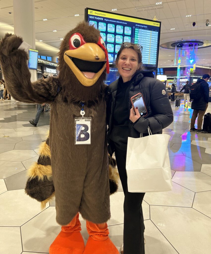 LGA Terminal-B Turkey with Guest