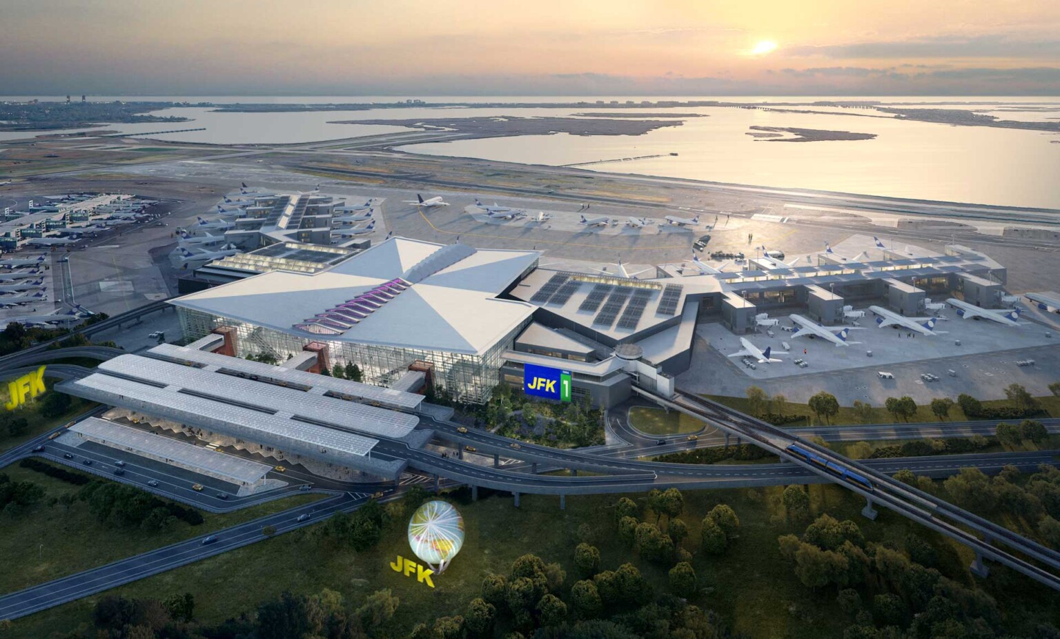 JFK Airport Terminal One Rendering
