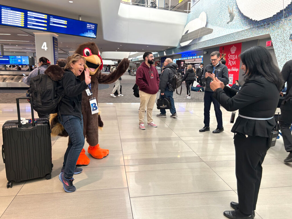 LGA Terminal B Turkey Advocates for a Vegetarian Thanksgiving New York Airport TerminalB Turkey at LGA Metropolitan Airport News