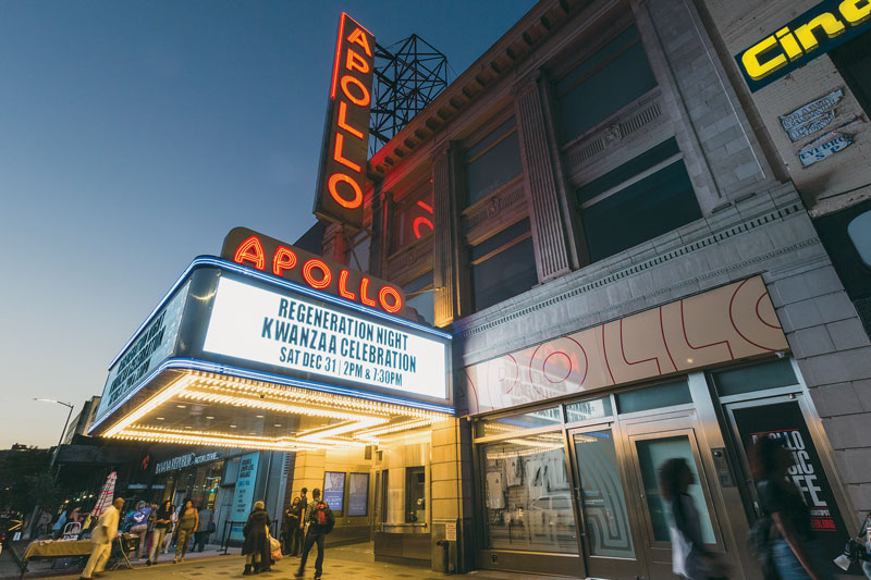 The Apollo Theater, Harlem.