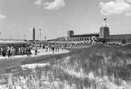 NY SWIMS and the Revitalization of the East Bath House at Jones Beach Then East Bathouse July-1947