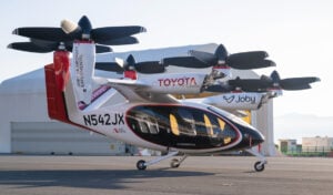 Joby and Toyota Launch Joint Venture to Scale Electric Air Taxi Production Toyota Joby evtol air taxi