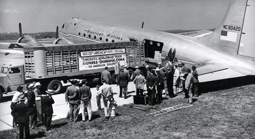 Transportation of life-saving medicine and supplies.