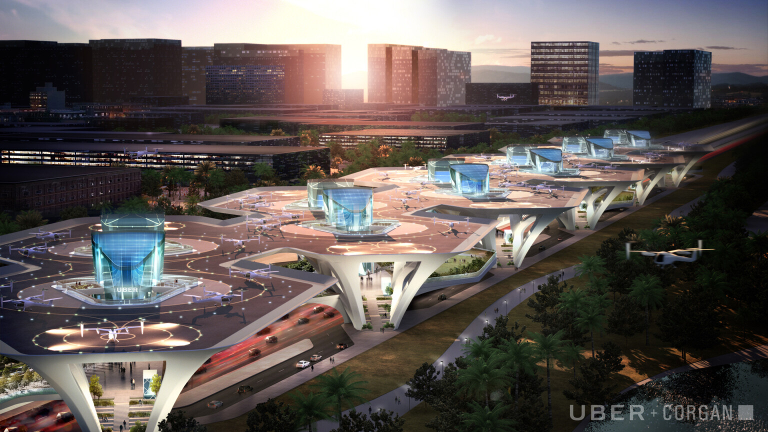 Uber Air Skyport Rendering Metropolitan Airport News