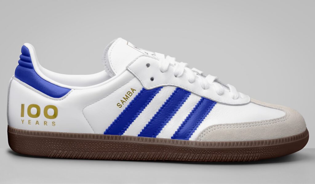 100th Anniversary United Airlines Adidas Samba Sneakers