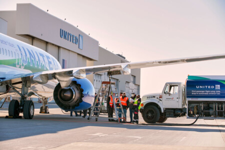 United SAF First Flight Metropolitan Airport News