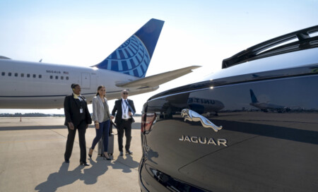 United and Jaguar Launch the First All-Electric Gate-to-Gate Airport Transfer Service in the U.S.