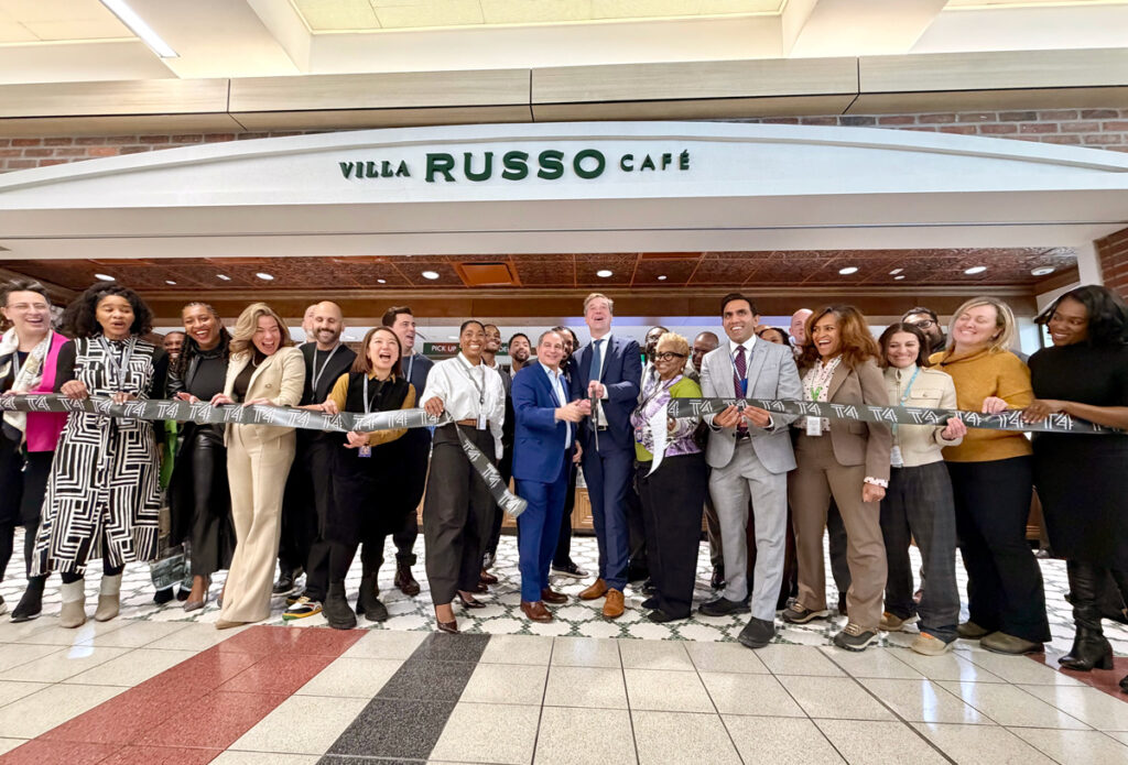 Villa Russo Cafe at JFK Airport Terminal 4