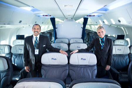 Delta Air Lines and WestJet Agree to Form Joint Venture WestJet Boeing 767 Plus Cabin 1 Metropolitan Airport News