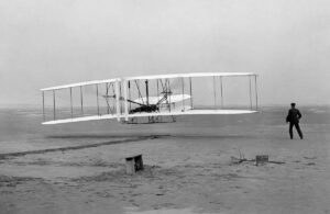 The First Flight: Kitty Hawk, December 17, 1903 Wright Brothers First Flight