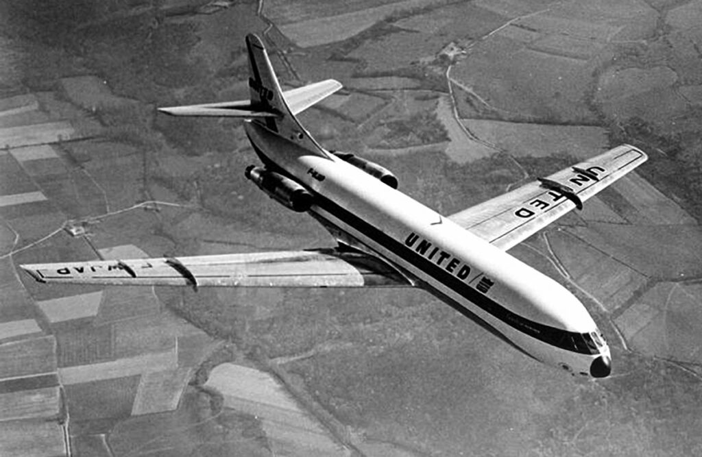 United Airlinesand La Belle Caravelle New York Airport caravelle United Metropolitan Airport News
