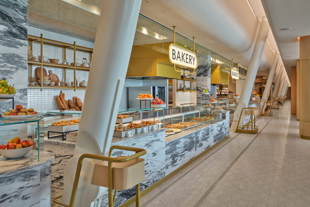 Delta One Lounge at JFK Airport Ushers In a New Era of Premium Airline Travel New York Airport d1jfk market Metropolitan Airport News