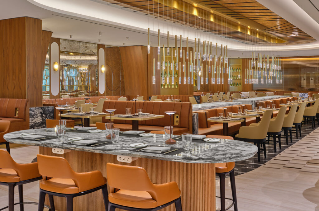 Delta One Lounge at JFK Airport Ushers In a New Era of Premium Airline Travel New York Airport deltaonejfk brasserie2 5089.crop Metropolitan Airport News