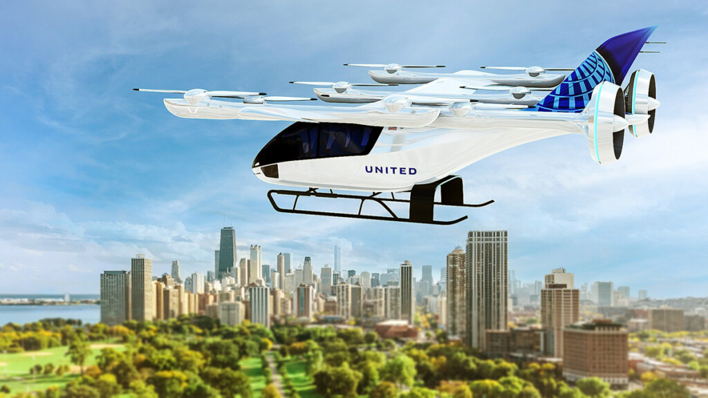 United Invests Another $15 Million in Electric Flying Taxi Market with Eve