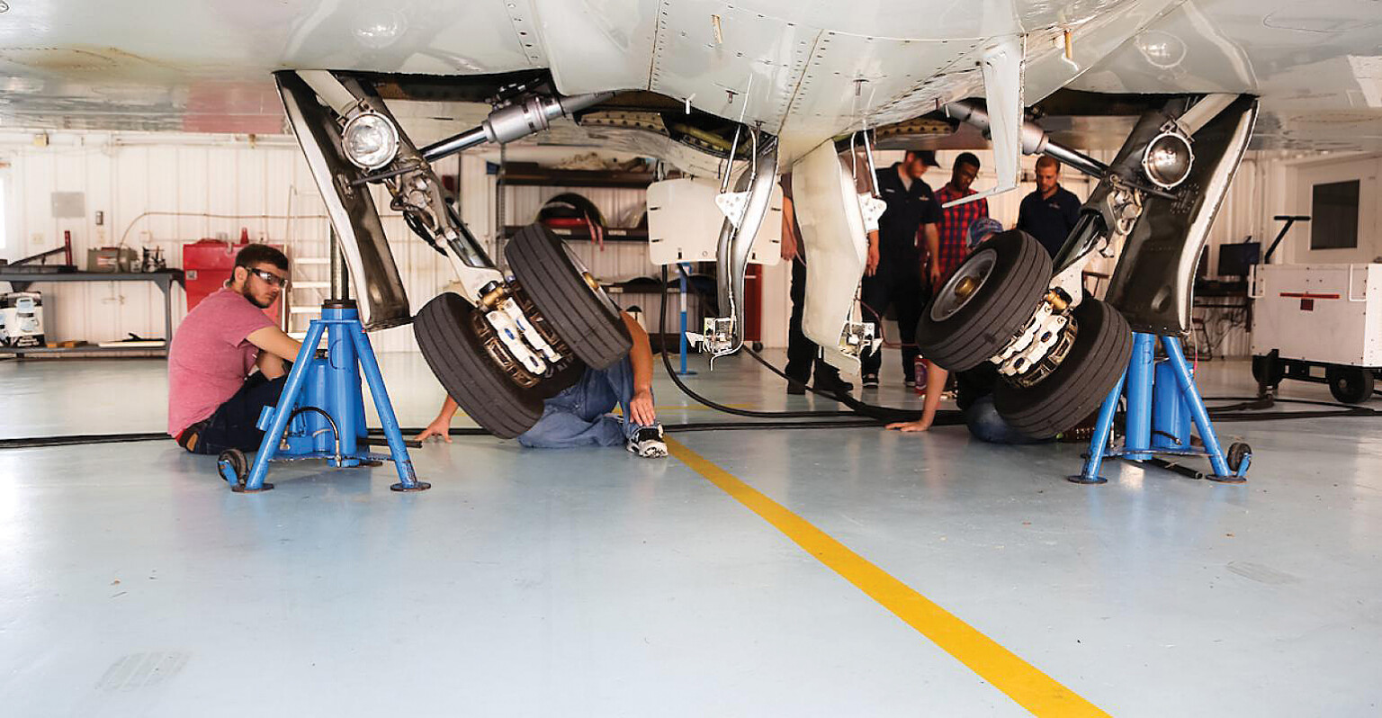 Embry-Riddle Aeronautical University has just received its first major grant from Boeing to help with training future aviation maintenance workforce.