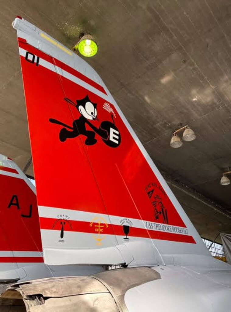 F-14D Tomcat ‘Felix 101’ Comes Home New York Airport felix tale Metropolitan Airport News