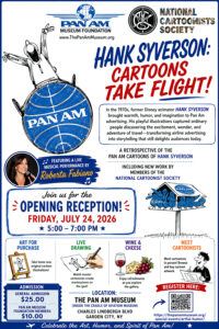 Artful Humor: Wine & Cheese Reception New York Airport Hank Syverson Metropolitan Airport News