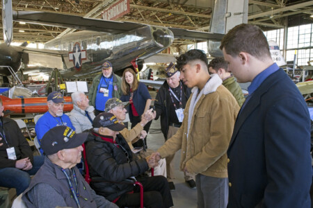 Veterans Day Honors at the American Airpower Museum Veterans Day at Air Power Museum