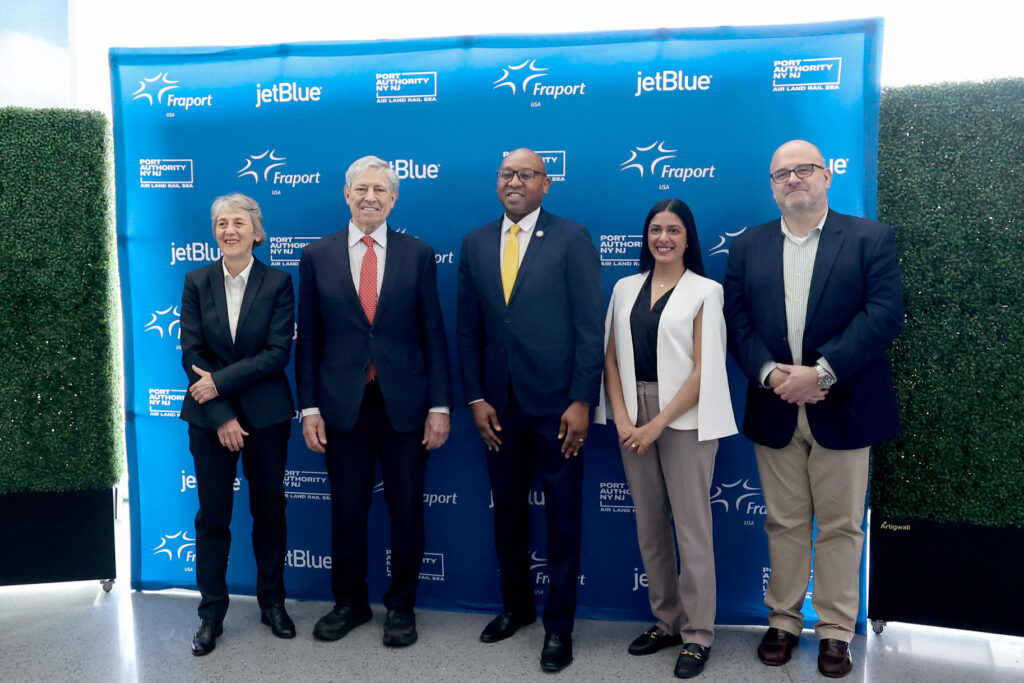 PANYNJ, JetBlue, and Fraport USA Unveil Plans for Terminal 5 Refresh at JFK New York Airport jfk terminal 5 refresh 54369866330 o Metropolitan Airport News