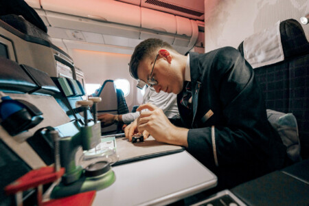 Swiss Watch Assembled at 30,000 ft of Altitude Between Geneva and New York watchmaking challenge 1 Metropolitan Airport News